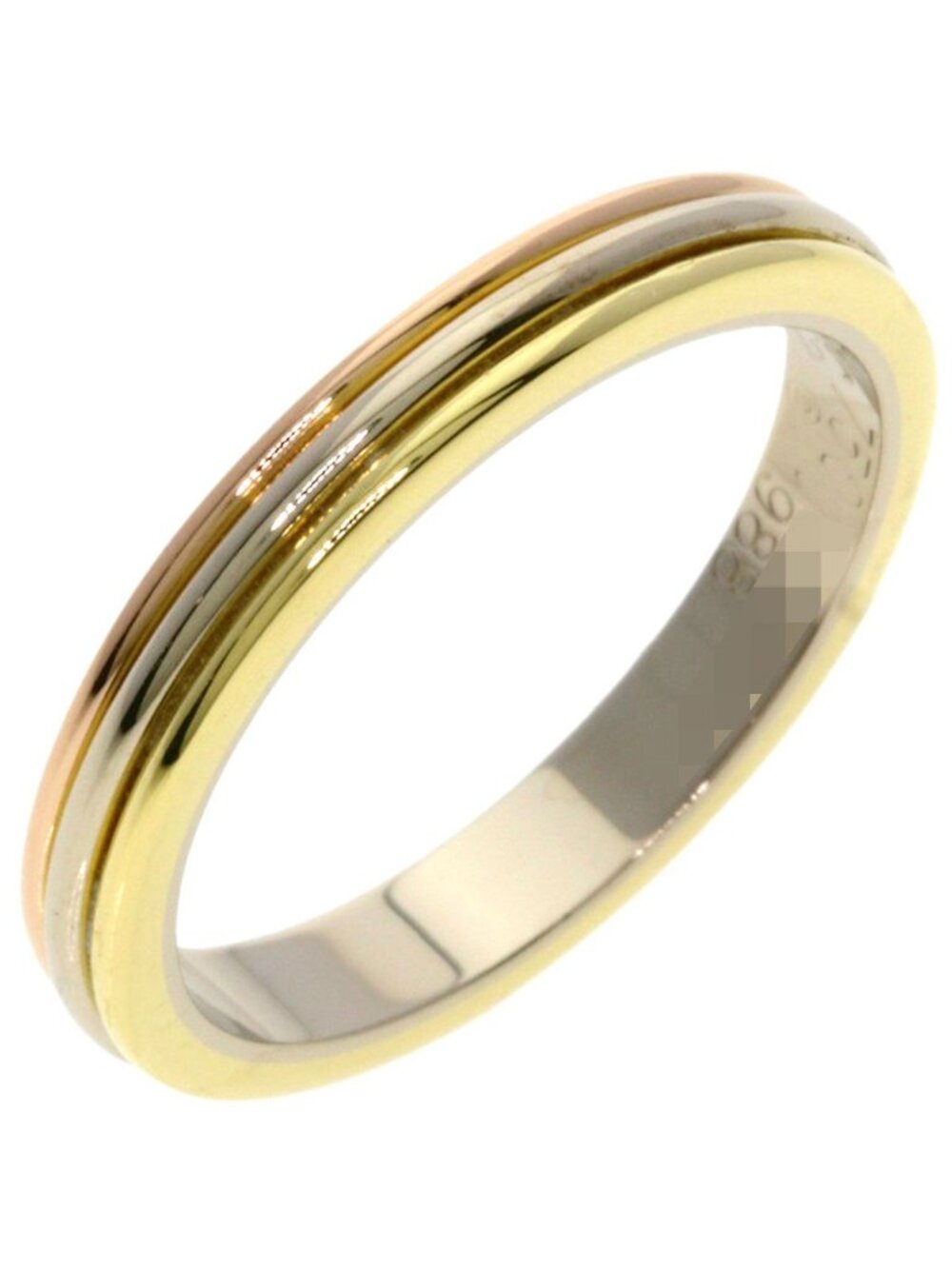 Cartier Three Color 52 Ring - Picture 2 of 11
